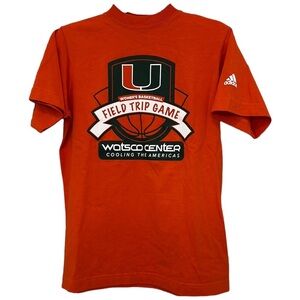 Adidas University of Miami Women’s Basketball size 10-12Y